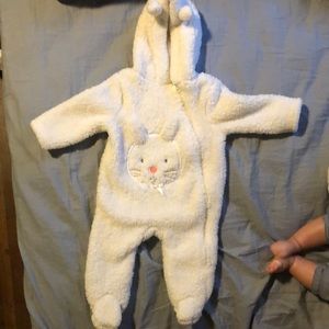 Baby Fuzzy Pram - Brand: Little Joy, white, size 0-3months